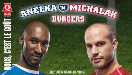 Le Anelka ‘n Michalak burger