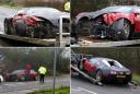 Accident Bugatti 16.4 Veyron