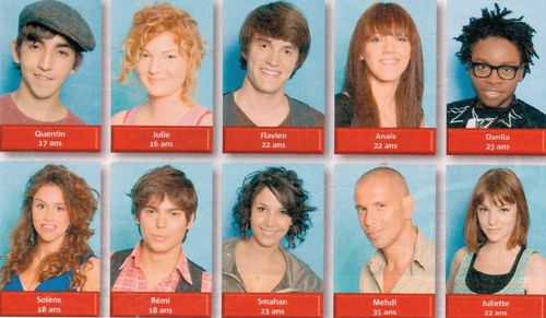 Candidats Star Academy 2008