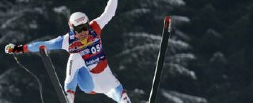 Vidéo chute du skieur suisse Daniel Albrecht