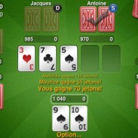 Partie de Poker sur iPhone