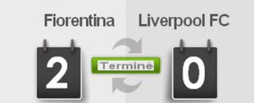 Vidéos buts Fiorentina 2 - 0 Liverpool, résumé