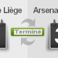 Vidéos buts Standard de Liège 2 - 3 Arsenal, résumé
