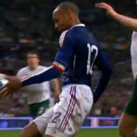 Vidéo Main de Thierry Henry contre l'Irlande