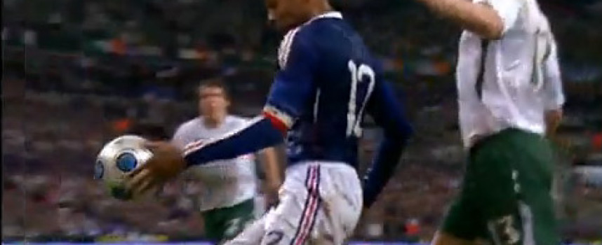 Vidéo Main de Thierry Henry contre l'Irlande