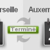 Vidéos buts Marseille OM 0 - 2 Auxerre, résumé