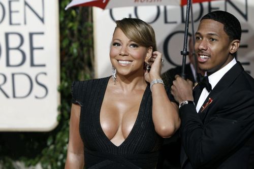 Mariah Carey aux Golden Globes 2010 #01