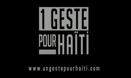 un geste pour haiti