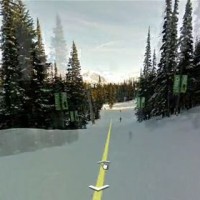 Google Street View sur les pistes de ski