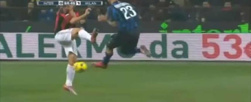 Vidéo du choc entre Ibrahimovic et Materazzi