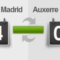 Vidéos buts Real Madrid 4 - 0 Auxerre, (triplé de Benzéma)