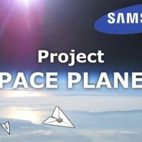 Samsung lâche des avions en papier de l'Espace