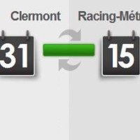 Vidéos essais ASM Clermont 31 - 15 Racing-Métro, résumé