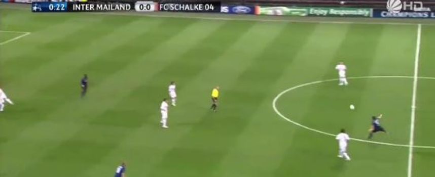 Vidéo but de Stankovic contre Schalke 04