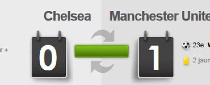 Vidéo but Chelsea 0 - 1 Manchester, résumé 06/04/2011