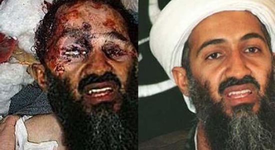 Tête de Oussama Ben Laden mort