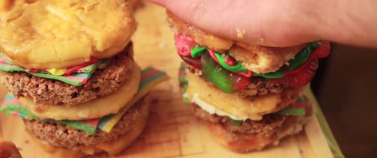 epic meal time candy burgers