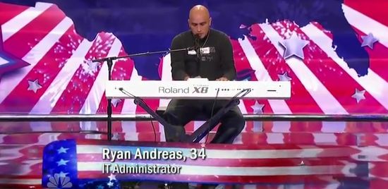 ryan andreas america's got talent 2011