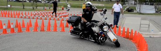 gymkhana moto police