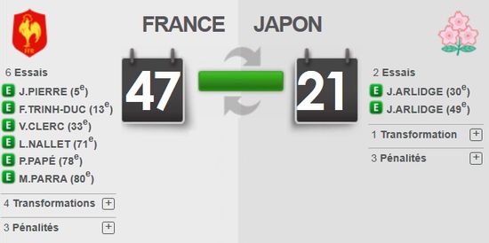 Essais France Japon 2011