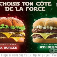 3 Burgers Star Wars chez Quick