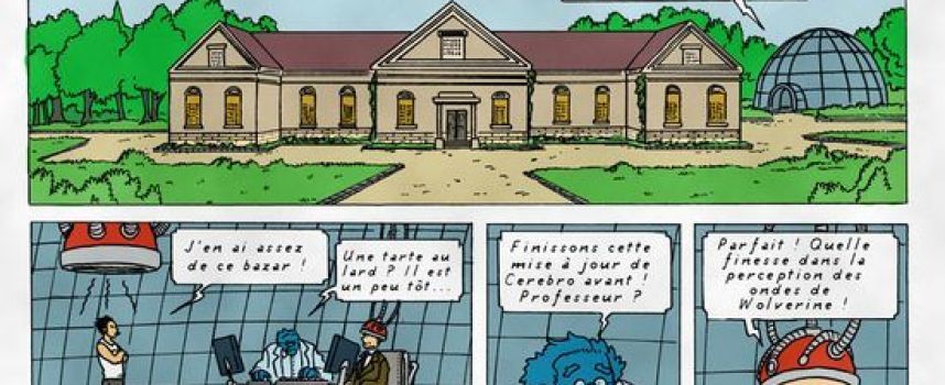 L'Affaire Magneto, les X Men dans l'univers Tintin