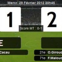 Vidéos buts Allemagne 1 - 2 France, résumé 29/02/2012