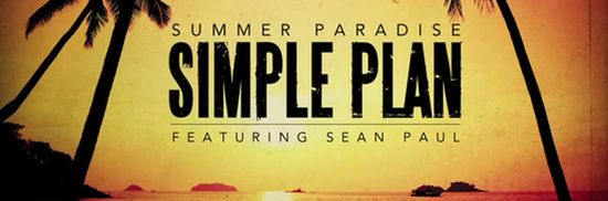 simple plan sean paul summer paradise pochette