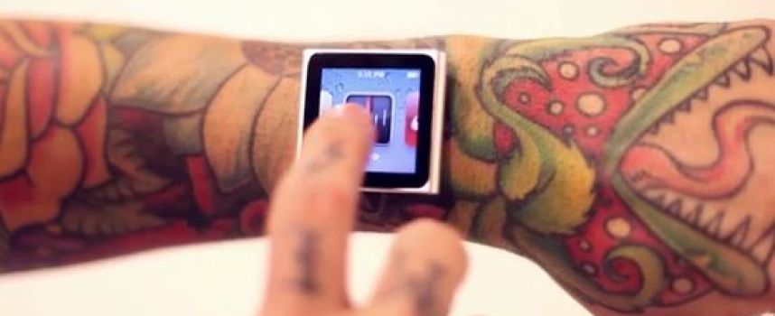 Implants d'aimants sous la peau pour tenir un iPod Nano