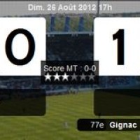 Vidéo but Montpellier 0 - 1 OM (Gignac), résumé 26/08/2012