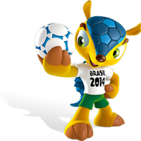 Mascotte Coupe du Monde 2014 au Brésil : le tatou à trois bandes