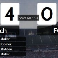 Vidéos buts Bayern Munich 4 - 0 Barcelone (Muller, Gomez, Robben), résumé 23/04/2013