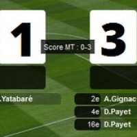 Vidéos buts Guingamp EAG 1 - 3 OM Marseille (Gignac, doublé Payet, Yatabaré)