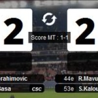 Vidéos buts PSG 2 - 2 Lille (Ibrahimovic, Mavuba, Kalou, Basa), résumé 22/12/2013