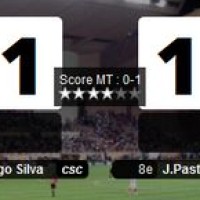 Vidéos buts Monaco ASM 1 - 1 PSG Paris (Pastore, Thiago Silva), résumé 09/02/2014