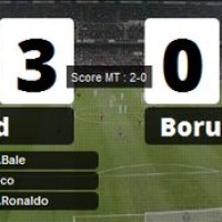 Vidéos buts Real Madrid 3 - 0 Borussia Dortmund (Bale, Isco, Ronaldo), résumé 02/04/2014