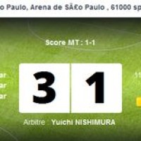 Vidéos buts Brésil 3 - 1 Croatie, (Doublé Neymar, Oscar, Marcelo)