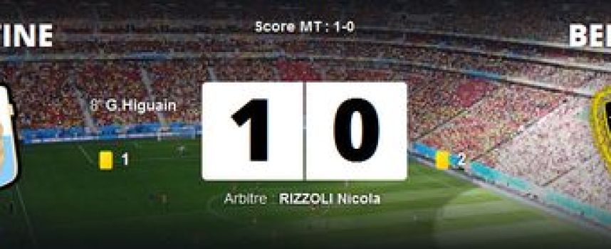 Vidéo but Argentine 1 - 0 Belgique (Higuain), Coupe du Monde 2014