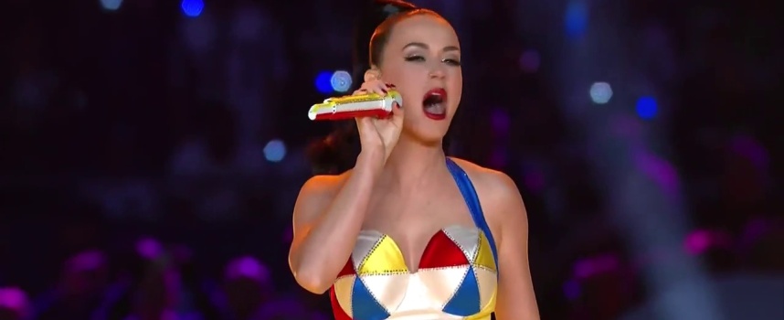 Le show de Katy Perry à la mi-temps du Super Bowl 2015