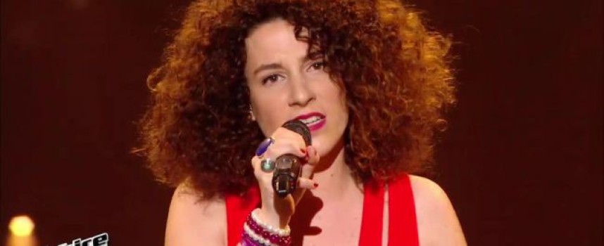 Amandine Rapin chante Stop de Sam Brown, The Voice 2016