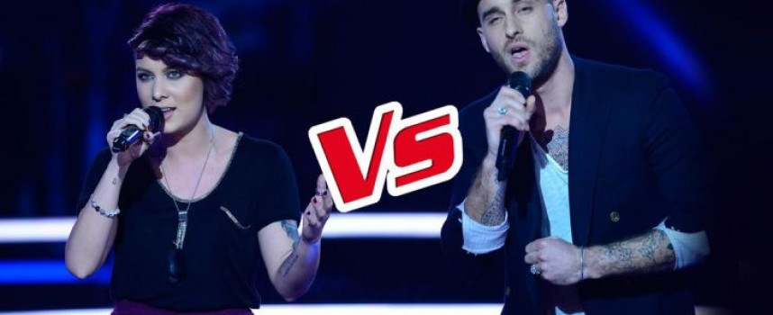 Sweem vs Emilie, la battle sur Somebody That I Used To Know (Gotye VS Kimbra) – The Voice