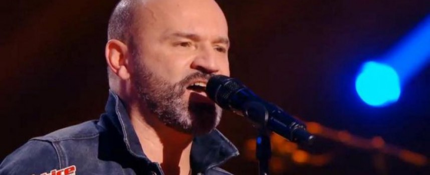 Enrico Martorina chante Prendre racine de Calogero, The Voice 2017