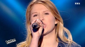 Marie Goudier The Voice 18/03/2017