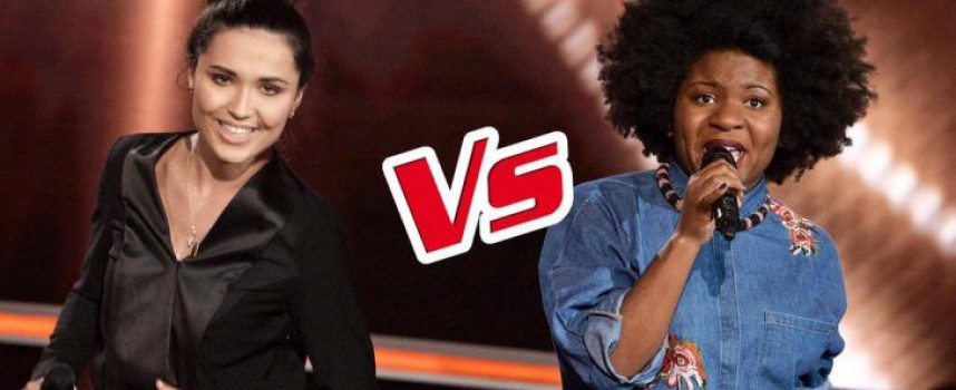 Shaby vs Camille Esteban, la battle sur Cheap Thrills (Sia) – The Voice 2017