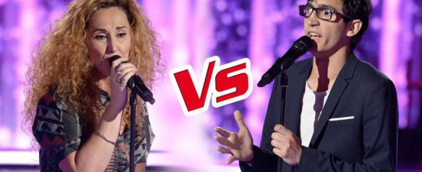 Vincent Vinel vs Guylaine, la battle sur Love Me, Please Love Me (Michel Polnareff) – The Voice 2017